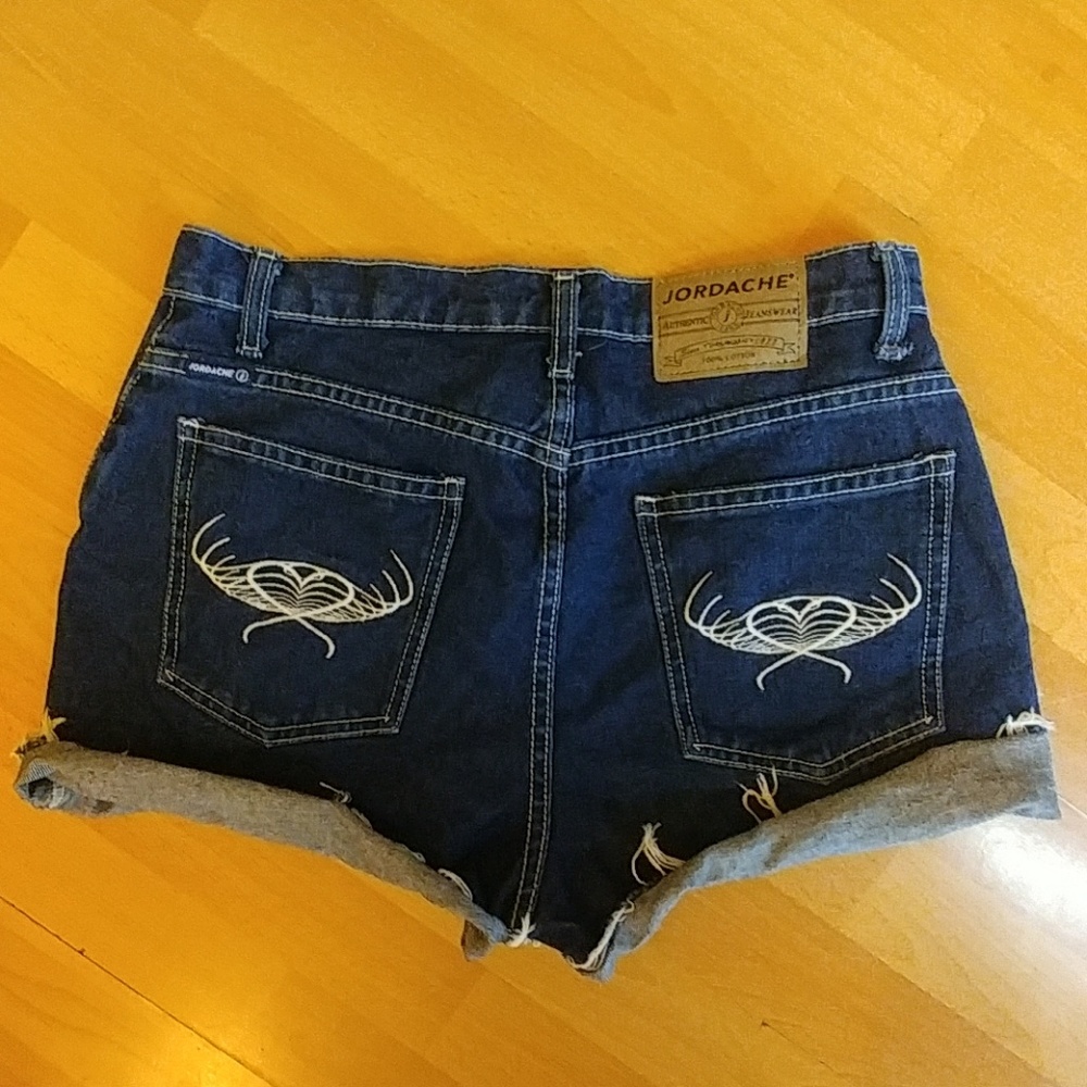 JORDACHE High Waist Jean Shorts SZ. 11/12